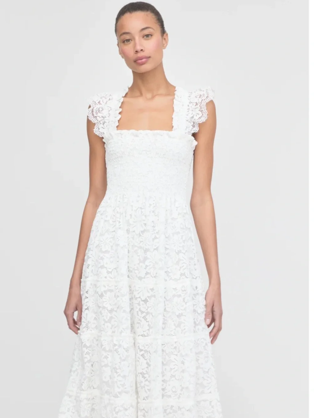 NWT Hill House Home Collectors Edition Lace Ellie Nap Dress White Bridal - Picture 2 of 7